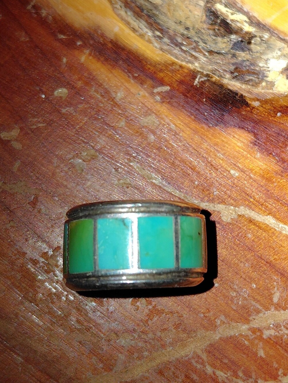 EUC Sundance AWESOME STERLING Silver Turquoise Ring "COBBLESTONE" $499 OBO